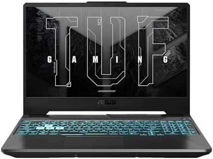 ASUS TUF A15 Gaming Laptop  15 6  Full HD 144Hz Display  GeForce RTX 3050  AMD Ryzen 7 7435HS  8GB DDR5 RAM  512GB PCIe SSD  Wi Fi 6  Windows 11