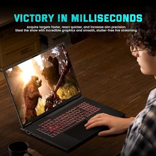 ASUS TUF A18 18 WUXGA 144Hz Gaming Laptop  AMD Ryzen 7 260  NVIDIA GeForce RTX 5060  32GB DDR5  1TB SSD  RGB Backlit Keyboard  Copilot  FHD IR Camera  Wi Fi 6E  Win 11  Gray  Renewed