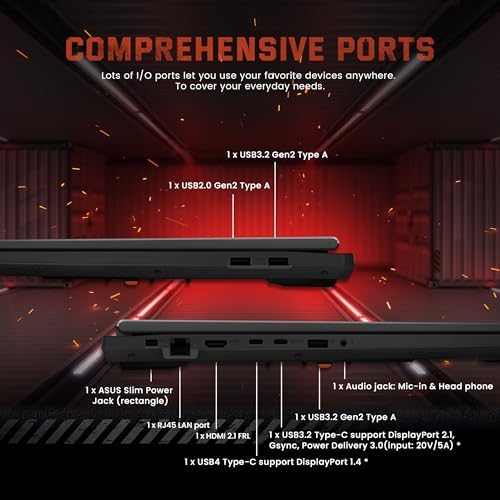 ASUS TUF A18 18 WUXGA 144Hz Gaming Laptop  AMD Ryzen 7 260  NVIDIA GeForce RTX 5060  32GB DDR5  1TB SSD  RGB Backlit Keyboard  Copilot  FHD IR Camera  Wi Fi 6E  Win 11  Gray  Renewed