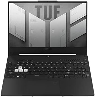 ASUS TUF Dash 15  2022  Gaming Laptop  15 6 144Hz FHD Display  Intel Core i7 12650H  GeForce RTX 3060  16GB DDR5  512GB SSD  Thunderbolt 4  Windows 11 Home  Off Black  FX517ZM AS73