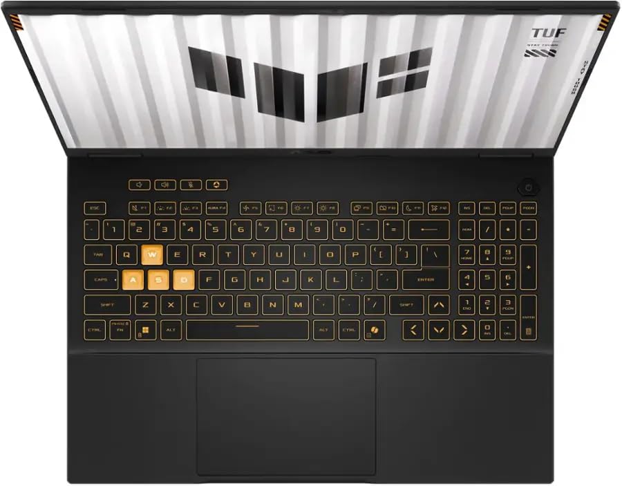 ASUS TUF F16 16 FHD  165Hz Gaming Laptop  14th Gen Intel 16 Core i7 14650HX >i9 13900HX   NVIDIA GeForce RTX 5060 8GB GDDR7  RGB Backlit KB  Facial Recognition  W/128PSD  Win11 Home 32GB 1TB SSD