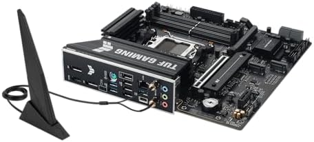 ASUS TUF GAMING B650 PLUS WIFI AMD B650 AM5 Ryzen  Desktop 9000 8000 and 7000 ATX motherboard  14 power stages  PCIe  5 0 M 2   DDR5 memory  WiFi 6 and 2 5 Gb Ethernet  USB4  support Aura Sync