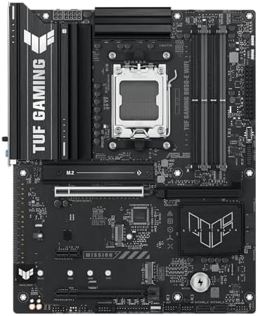 ASUS TUF GAMING B650 PLUS WIFI AMD B650 AM5 Ryzen  Desktop 9000 8000 and 7000 ATX motherboard  14 power stages  PCIe  5 0 M 2   DDR5 memory  WiFi 6 and 2 5 Gb Ethernet  USB4  support Aura Sync