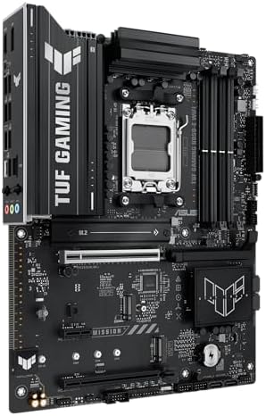 ASUS TUF GAMING B650 PLUS WIFI AMD B650 AM5 Ryzen  Desktop 9000 8000 and 7000 ATX motherboard  14 power stages  PCIe  5 0 M 2   DDR5 memory  WiFi 6 and 2 5 Gb Ethernet  USB4  support Aura Sync