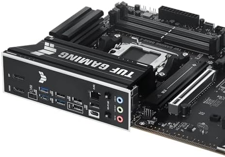 ASUS TUF GAMING B650 PLUS WIFI AMD B650 AM5 Ryzen  Desktop 9000 8000 and 7000 ATX motherboard  14 power stages  PCIe  5 0 M 2   DDR5 memory  WiFi 6 and 2 5 Gb Ethernet  USB4  support Aura Sync