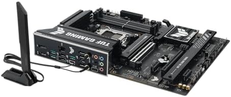 ASUS TUF GAMING B650 PLUS WIFI AMD B650 AM5 Ryzen  Desktop 9000 8000 and 7000 ATX motherboard  14 power stages  PCIe  5 0 M 2   DDR5 memory  WiFi 6 and 2 5 Gb Ethernet  USB4  support Aura Sync