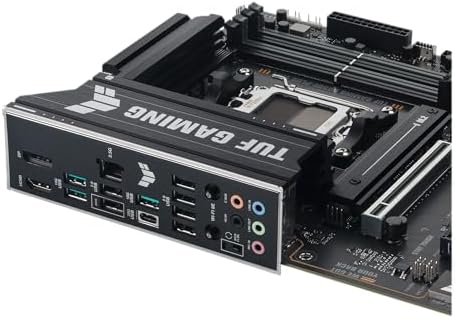 ASUS TUF GAMING B650 PLUS WIFI AMD B650 AM5 Ryzen  Desktop 9000 8000 and 7000 ATX motherboard  14 power stages  PCIe  5 0 M 2   DDR5 memory  WiFi 6 and 2 5 Gb Ethernet  USB4  support Aura Sync