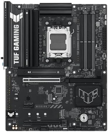 ASUS TUF GAMING B650 PLUS WIFI AMD B650 AM5 Ryzen  Desktop 9000 8000 and 7000 ATX motherboard  14 power stages  PCIe  5 0 M 2   DDR5 memory  WiFi 6 and 2 5 Gb Ethernet  USB4  support Aura Sync