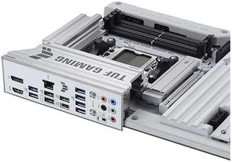 ASUS TUF GAMING B650 PLUS WIFI AMD B650 AM5 Ryzen  Desktop 9000 8000 and 7000 ATX motherboard  14 power stages  PCIe  5 0 M 2   DDR5 memory  WiFi 6 and 2 5 Gb Ethernet  USB4  support Aura Sync