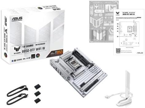 ASUS TUF GAMING B650 PLUS WIFI AMD B650 AM5 Ryzen  Desktop 9000 8000 and 7000 ATX motherboard  14 power stages  PCIe  5 0 M 2   DDR5 memory  WiFi 6 and 2 5 Gb Ethernet  USB4  support Aura Sync