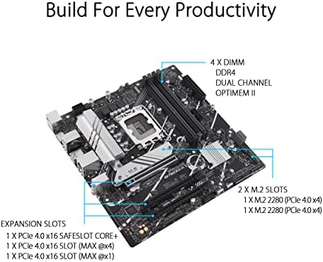 ASUS TUF GAMING B760 PLUS WIFI Intel B760 LGA 1700 ATX motherboard  Ready for 14th  13th & 12th Gen Intel  Core CPU  12 1 1 Stages  PCIe 5 0  3x M 2  DDR5  2 5G  USB 3 2 Type C   Thunderbolt 4   USB4 