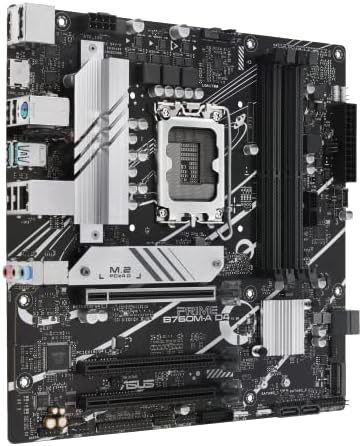 ASUS TUF GAMING B760 PLUS WIFI Intel B760 LGA 1700 ATX motherboard  Ready for 14th  13th & 12th Gen Intel  Core CPU  12 1 1 Stages  PCIe 5 0  3x M 2  DDR5  2 5G  USB 3 2 Type C   Thunderbolt 4   USB4 