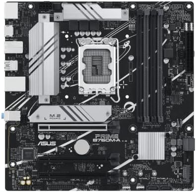 ASUS TUF GAMING B760 PLUS WIFI Intel B760 LGA 1700 ATX motherboard  Ready for 14th  13th & 12th Gen Intel  Core CPU  12 1 1 Stages  PCIe 5 0  3x M 2  DDR5  2 5G  USB 3 2 Type C   Thunderbolt 4   USB4 