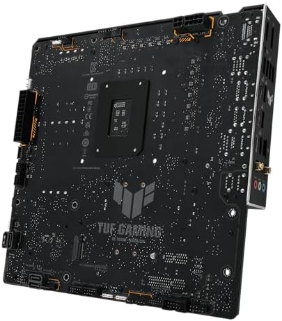 ASUS TUF GAMING B760 PLUS WIFI Intel B760 LGA 1700 ATX motherboard  Ready for 14th  13th & 12th Gen Intel  Core CPU  12 1 1 Stages  PCIe 5 0  3x M 2  DDR5  2 5G  USB 3 2 Type C   Thunderbolt 4   USB4 