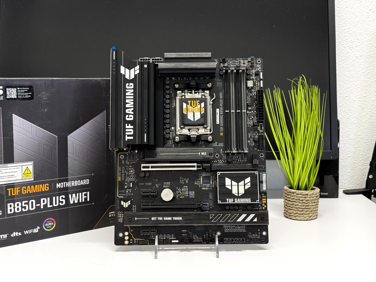 ASUS TUF GAMING B850 PLUS WIFI AM5 DDR5 PCIe 5 0 WiFi 7 ATX