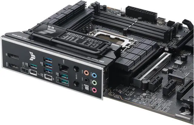 ASUS TUF GAMING Z890 PLUS WIFI Z890 LGA 1851 ATX motherboard  Intel  Core  Ultra Series 2 Ready  Advanced AI PC ready  16 1 2 1 stages  DDR5  PCIe  5 0  Thunderbolt  4 Type C   4x M 2  Wi Fi 7  2 5Gb