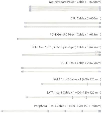 ASUS TUF Gaming 1000W Gold White Edition  1000 Watt  Fully Modular Power Supply  80  Gold Certified  Military Grade Components  Dual Ball Bearing  Axial tech Fan  PCB Coating  10 Year Warranty 