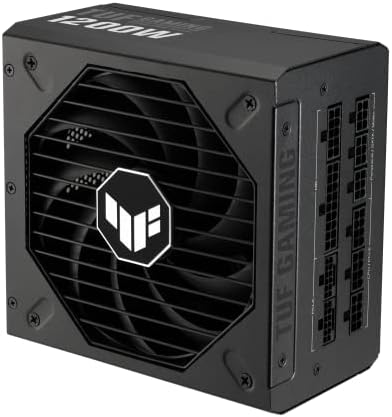 ASUS TUF Gaming 1200W Gold  1200 Watt  ATX 3 0 Compatible Fully Modular Power Supply  80  Gold Certified  Military Grade Components  Dual Ball Bearing  Axial tech Fan  PCB Coating  10 Year Warranty 
