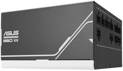 ASUS TUF Gaming 1200W Gold  1200 Watt  ATX 3 0 Compatible Fully Modular Power Supply  80  Gold Certified  Military Grade Components  Dual Ball Bearing  Axial tech Fan  PCB Coating  10 Year Warranty 