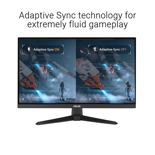 ASUS TUF Gaming 24   23 8  viewable  1080P Monitor  VG249QE5A    FHD  144Hz Overclock to 146Hz  IPS  Extreme Low Motion Blur Sync  1ms  Speakers  Variable Overdrive  DisplayWidget Center  3yr Warranty