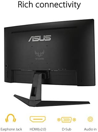 ASUS TUF Gaming 24   23 8  viewable  1080P Monitor  VG249QE5A    FHD  144Hz Overclock to 146Hz  IPS  Extreme Low Motion Blur Sync  1ms  Speakers  Variable Overdrive  DisplayWidget Center  3yr Warranty