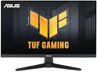 ASUS TUF Gaming 24   23 8  viewable  1080P Monitor  VG249QE5A    FHD  144Hz Overclock to 146Hz  IPS  Extreme Low Motion Blur Sync  1ms  Speakers  Variable Overdrive  DisplayWidget Center  3yr Warranty