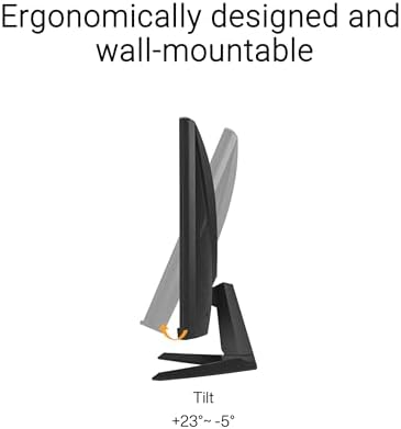 ASUS TUF Gaming 24   23 8  viewable  1080P Monitor  VG249QE5A    FHD  144Hz Overclock to 146Hz  IPS  Extreme Low Motion Blur Sync  1ms  Speakers  Variable Overdrive  DisplayWidget Center  3yr Warranty