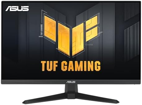 ASUS TUF Gaming 24   23 8  viewable  1080P Monitor  VG249QE5A    FHD  144Hz Overclock to 146Hz  IPS  Extreme Low Motion Blur Sync  1ms  Speakers  Variable Overdrive  DisplayWidget Center  3yr Warranty