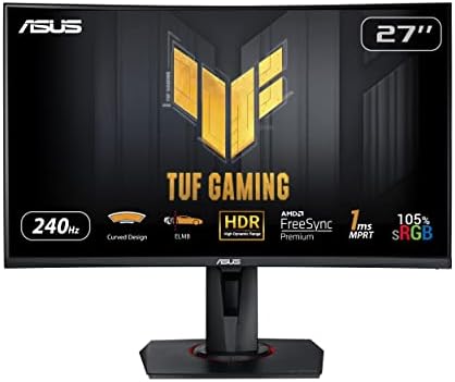 ASUS TUF Gaming 24   23 8  viewable  1080P Monitor  VG249QE5A    FHD  144Hz Overclock to 146Hz  IPS  Extreme Low Motion Blur Sync  1ms  Speakers  Variable Overdrive  DisplayWidget Center  3yr Warranty