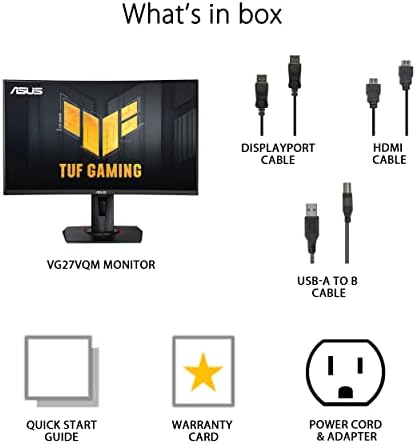 ASUS TUF Gaming 24   23 8  viewable  1080P Monitor  VG249QE5A    FHD  144Hz Overclock to 146Hz  IPS  Extreme Low Motion Blur Sync  1ms  Speakers  Variable Overdrive  DisplayWidget Center  3yr Warranty