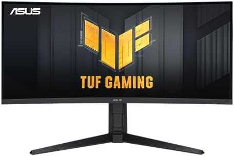 ASUS TUF Gaming Monitor 1080P (VG249QL3A) de 24" (23.8" visible), Full HD, 180Hz, 1ms, Fast IPS, ELMB, FreeSync Premium, compatible con G-SYNC, altavoces, DisplayPort, altura ajustable, 3 años de