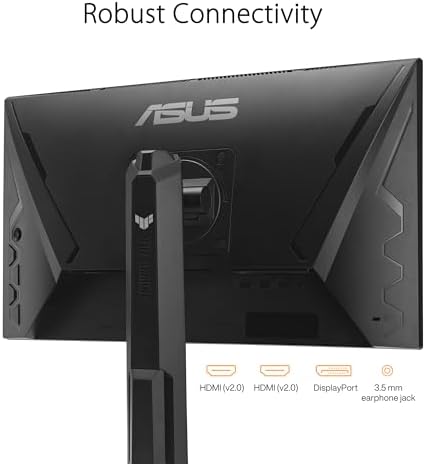 ASUS TUF Gaming 24   23 8  viewable  1080P Monitor  VG249QL3A    Full HD  180Hz  1ms  Fast IPS  ELMB  FreeSync Premium  G SYNC Compatible  Speakers  DisplayPort  Height Adjustable  3 Year Warranty