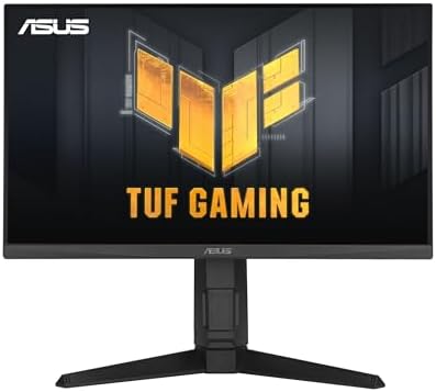 ASUS TUF Gaming 24   23 8  viewable  1080P Monitor  VG249QL3A    Full HD  180Hz  1ms  Fast IPS  ELMB  FreeSync Premium  G SYNC Compatible  Speakers  DisplayPort  Height Adjustable  3 Year Warranty