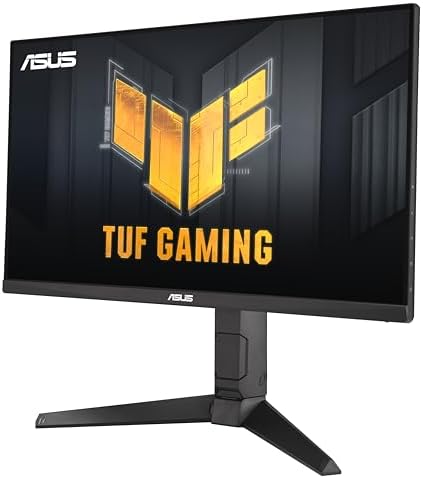 ASUS TUF Gaming 24   23 8  viewable  1080P Monitor  VG249QL3A    Full HD  180Hz  1ms  Fast IPS  ELMB  FreeSync Premium  G SYNC Compatible  Speakers  DisplayPort  Height Adjustable  3 Year Warranty