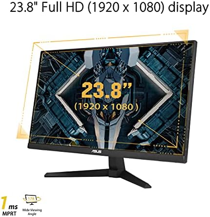 ASUS TUF Gaming 25   24 5 viewable  1080P Gaming Monitor  VG259Q3A    FHD  180Hz  1ms  Fast IPS  Extreme Low Motion Blur  FreeSync  Variable Overdrive  Speakers  99  sRGB  Shadow Boost 3yr Warranty