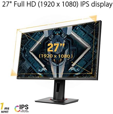 ASUS TUF Gaming 25   24 5 viewable  1080P Gaming Monitor  VG259Q3A    FHD  180Hz  1ms  Fast IPS  Extreme Low Motion Blur  FreeSync  Variable Overdrive  Speakers  99  sRGB  Shadow Boost 3yr Warranty