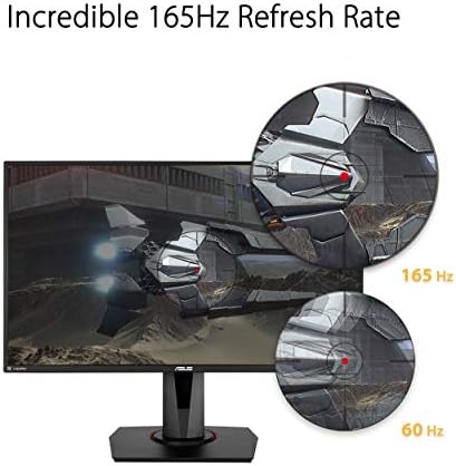 ASUS TUF Gaming 25   24 5 viewable  1080P Gaming Monitor  VG259Q3A    FHD  180Hz  1ms  Fast IPS  Extreme Low Motion Blur  FreeSync  Variable Overdrive  Speakers  99  sRGB  Shadow Boost 3yr Warranty