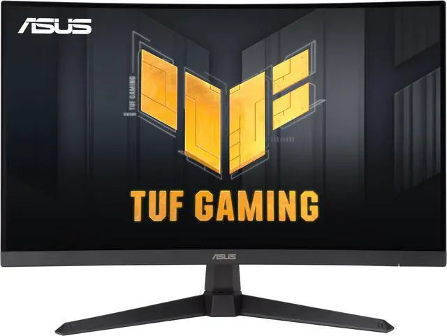 ASUS TUF Gaming 27" 1440P Curved HDR Gaming Monitor  VG27WQ3B    QHD  2560 x 1440   180Hz  0 5ms  1500R  Extreme Low Motion Blur  FreeSync  90  DCI P3  Shadow Boost  DisplayWidget