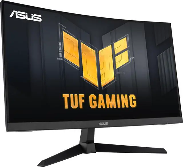 ASUS TUF Gaming 27" 1440P Curved HDR Gaming Monitor  VG27WQ3B    QHD  2560 x 1440   180Hz  0 5ms  1500R  Extreme Low Motion Blur  FreeSync  90  DCI P3  Shadow Boost  DisplayWidget