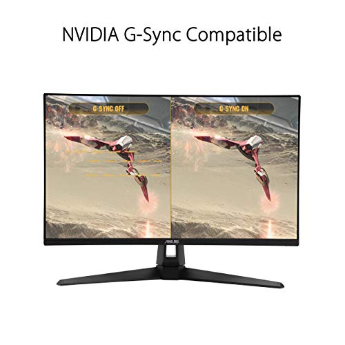 ASUS TUF Gaming 27 2K HDR Monitor  VG27AQ1A    QHD  2560 x 1440   IPS  170Hz  Supports 144Hz   1ms  Extreme Low Motion Blur  Speaker  G SYNC Compatible  VESA Mountable  DisplayPort  HDMI BLACK