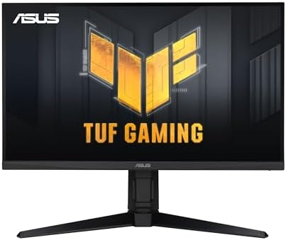 ASUS TUF Gaming 27  1440P HDR Monitor  VG27AQ3A    QHD  2560 x 1440   180Hz  1ms  Fast IPS  130  sRGB  Extreme Low Motion Blur Sync  Speakers  Freesync Premium  G SYNC Compatible  HDMI  DisplayPort