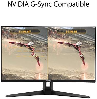 ASUS TUF Gaming 27  1440P HDR Monitor  VG27AQ3A    QHD  2560 x 1440   180Hz  1ms  Fast IPS  130  sRGB  Extreme Low Motion Blur Sync  Speakers  Freesync Premium  G SYNC Compatible  HDMI  DisplayPort