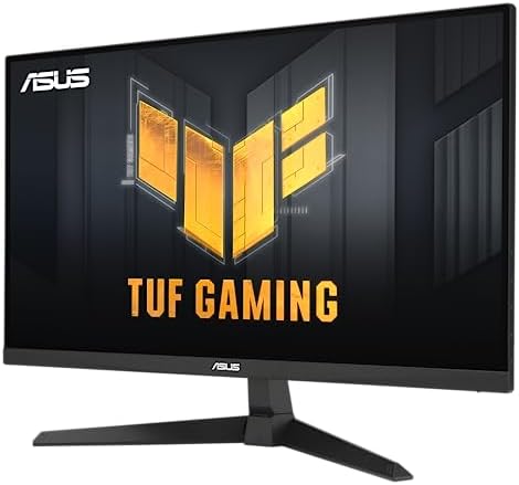 ASUS TUF Gaming 27  1080P Monitor  VG279QE5A    Full HD  Overclock to 144Hz  1ms  IPS  Extreme Low Motion Blur Sync  Stereo Speaker  Variable Overdrive  DisplayWidget Center  3 yr Warranty