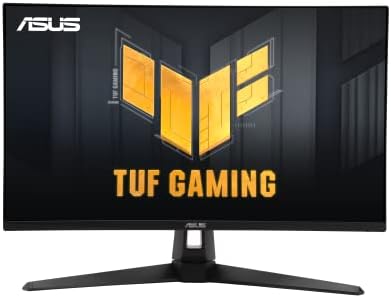 ASUS TUF Gaming 27  1440P Monitor  VG27AQM5A    QHD  2560x1440   300Hz  Fast IPS  Extreme Low Motion Blur Sync  0 3ms  Speaker  95  DCI P3  Shadow Boost  DisplayWidget Center  3 yr Warranty