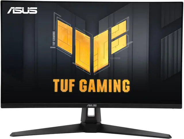 ASUS TUF Gaming 27 inch QHD 2K 1440P 180Hz IPS AMD FreeSync Premium & G SYNC Compatible 1ms Built in Speakers Gaming Computer Monitor with Swivel & Tilt Stand VG27AQ3A