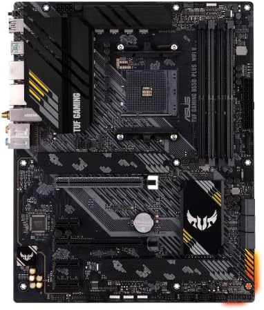 ASUS TUF Gaming B550 PLUS WiFi II AMD AM4  3rd Gen Ryzen   ATX Gaming Motherboard  PCIe 4 0  WiFi 6  2 5Gb LAN  BIOS Flashback  USB 3 2 Gen 2  Addressable Gen 2 RGB Header and Aura Sync