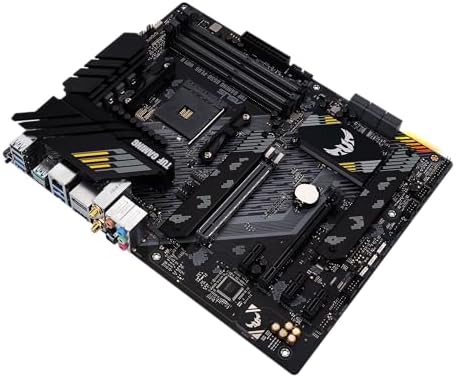 ASUS TUF Gaming B550 PLUS WiFi II AMD AM4  3rd Gen Ryzen   ATX Gaming Motherboard  PCIe 4 0  WiFi 6  2 5Gb LAN  BIOS Flashback  USB 3 2 Gen 2  Addressable Gen 2 RGB Header and Aura Sync