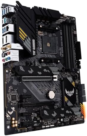 ASUS TUF Gaming B550 PLUS WiFi II AMD AM4  3rd Gen Ryzen   ATX Gaming Motherboard  PCIe 4 0  WiFi 6  2 5Gb LAN  BIOS Flashback  USB 3 2 Gen 2  Addressable Gen 2 RGB Header and Aura Sync 