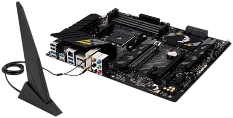 ASUS TUF Gaming B550 PLUS WiFi II AMD AM4  3rd Gen Ryzen   ATX Gaming Motherboard  PCIe 4 0  WiFi 6  2 5Gb LAN  BIOS Flashback  USB 3 2 Gen 2  Addressable Gen 2 RGB Header and Aura Sync 