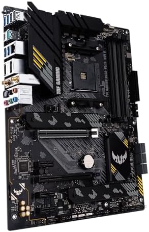 ASUS TUF Gaming B550 PLUS WiFi II AMD AM4  3rd Gen Ryzen   ATX Gaming Motherboard  PCIe 4 0  WiFi 6  2 5Gb LAN  BIOS Flashback  USB 3 2 Gen 2  Addressable Gen 2 RGB Header and Aura Sync 
